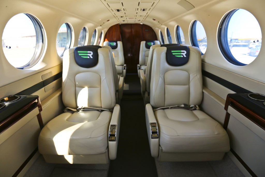 Rise  Beech King Air 350 interior