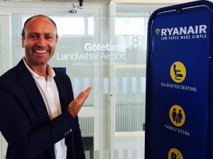 Ryanair to open Gothenburg base