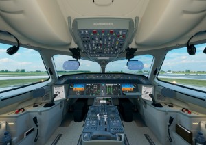 C Series cockpit