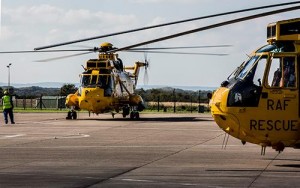 RAF Seaking farewell at Chivnor (RAF)