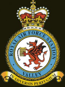 RAF Valley crest (motto 'Refuge in Adversity')