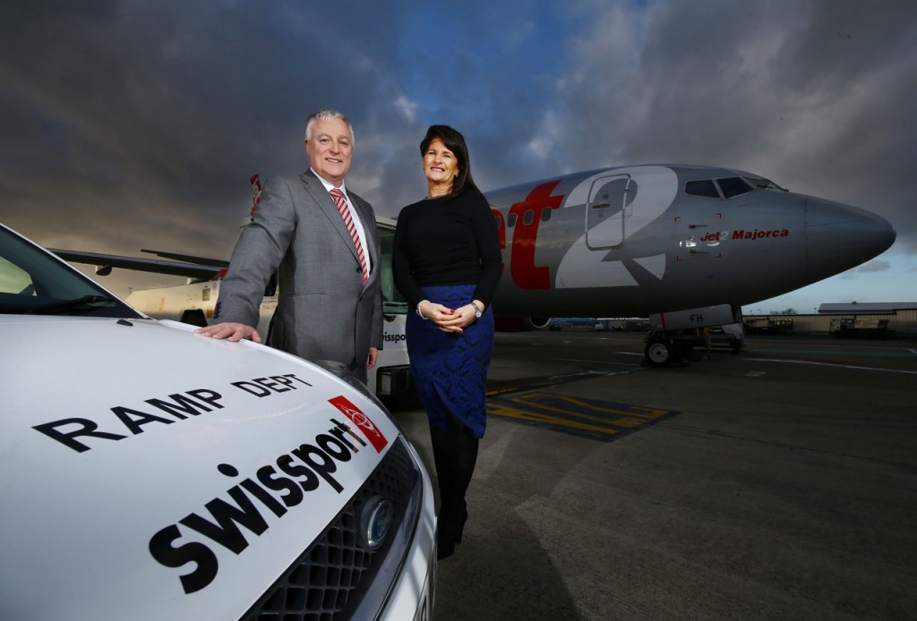 Swissport at Belfast Jean Foster & Alan Whiteside (BIA)