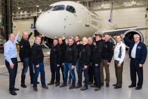 Bombardier CSeries traing for Swiss crews in Canada