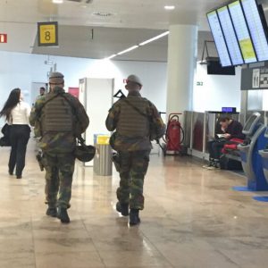 Brussels Airport security