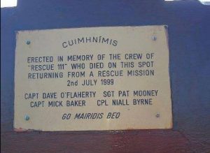 Memorial to the crew of Rescue 111