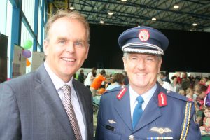 Minister of State  Joe McHugh with Brigadier General Paul Fry (JL IMG3052)