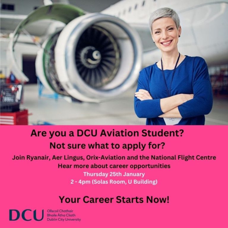 DCU Aviation Students’ Careers Event