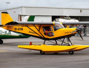 ICP Savannah S (Amphibian) EI-GYN flown in by the author. Frank Grealish.